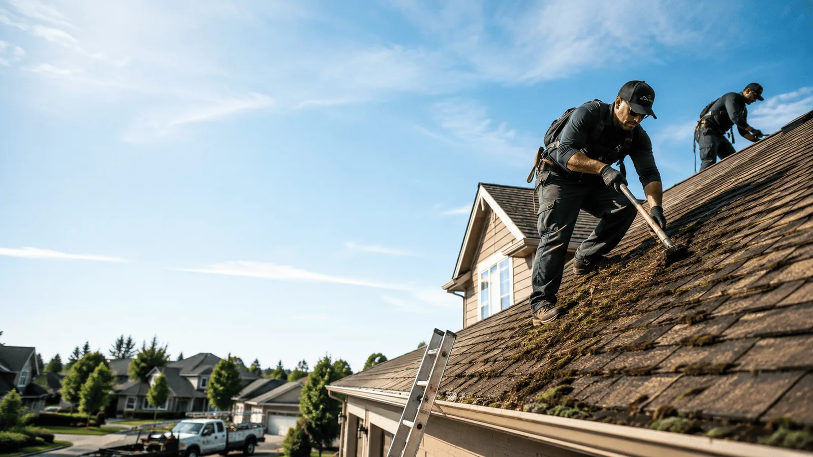Roof Moss Removal in Goleta, CA near me